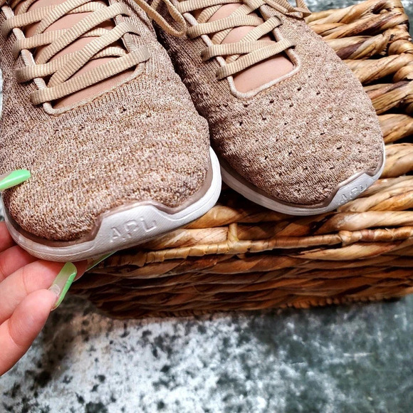 APL TechLoom Phantom Pink Knit Women's Shoes Size: 8 - Picture 11 of 12